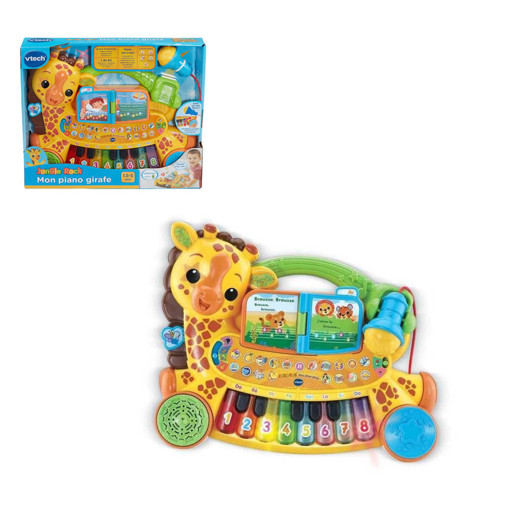 Picture of Baby Set  V Tech, Jungle Rock Mon Piano Giraffe