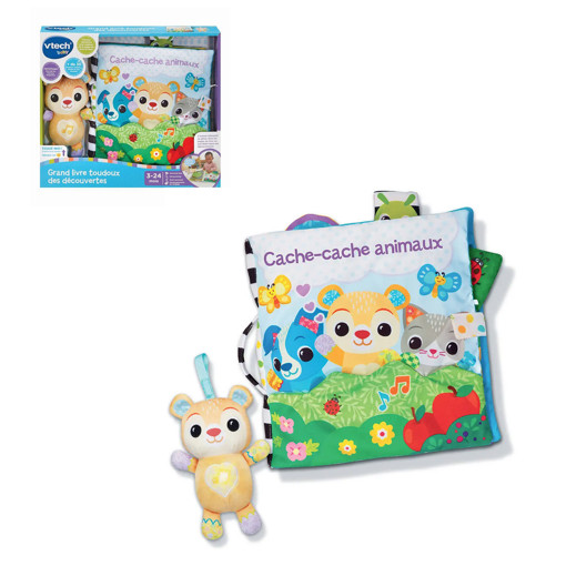 Picture of Baby Set V Tech, Grand Livre Toudoux Des Decouvert