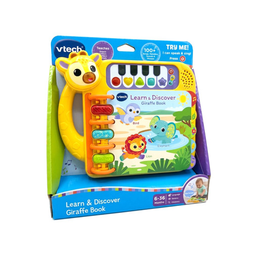 Picture of Baby Set V Tech, Learn And Discover Giraffe Book