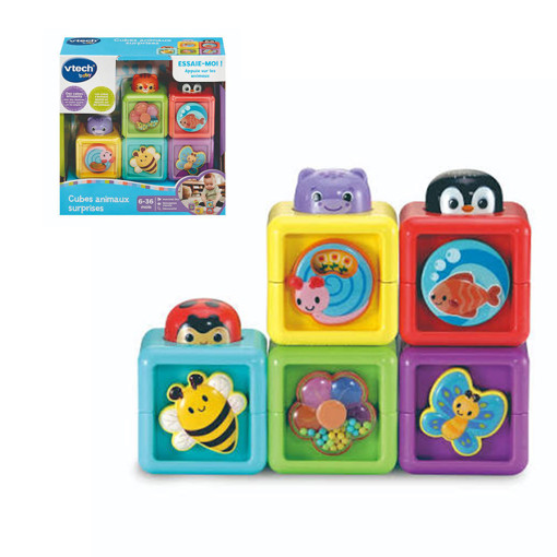 Picture of Baby Set V Tech,Cubes Animaux Surprises