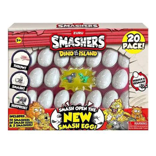 Picture of Egg Surprise Zuru, 20pcs Smashers Dino Island