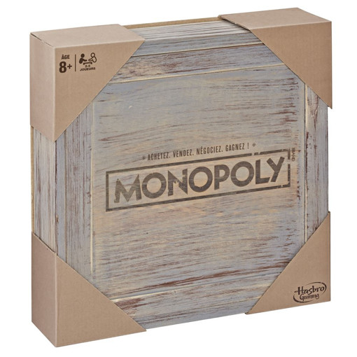 Picture of Foreign Games Monopoly Hasbro,Wooden