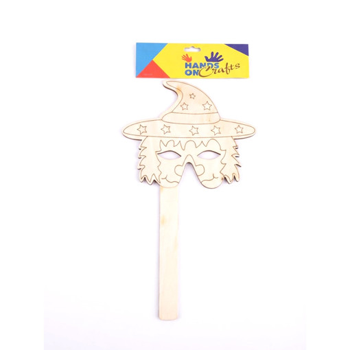 Picture of Mask Wood Hand Craft,Sorciere