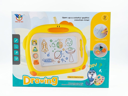 Picture of Drawing Board Catoon Colorful Yellow